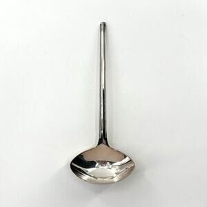 Stamped Frigast Plate Germany sterling silver plated gravy sauce serving spoon